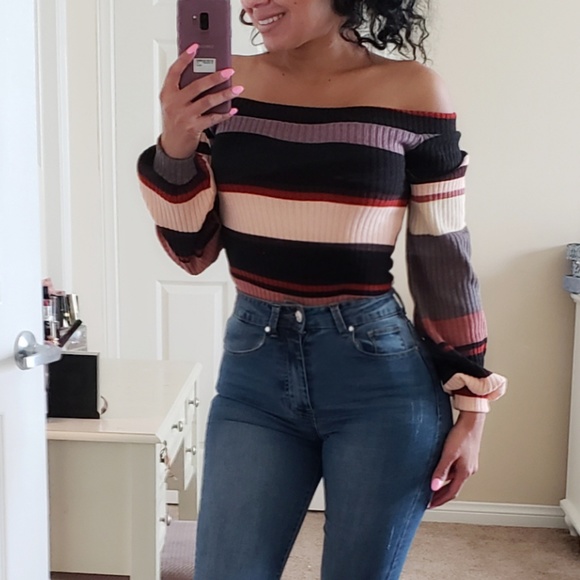 Off shoulder bodysuit - Picture 4 of 4